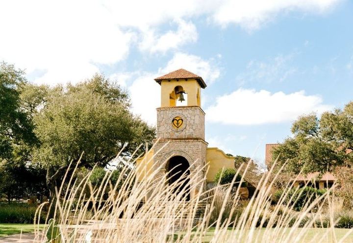 The chapel bell tower at Camp Lucy